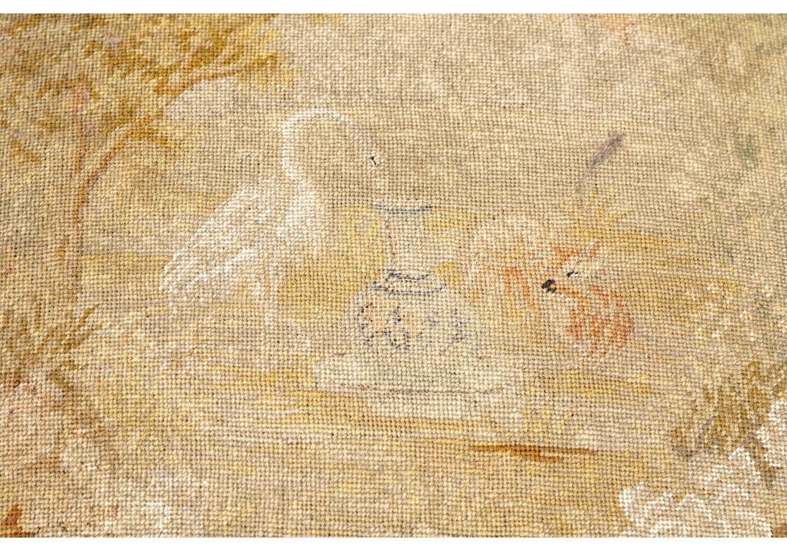 Paar französische Fauteuils mit Malerei und Vergoldung aus dem 19. im Angebot 6