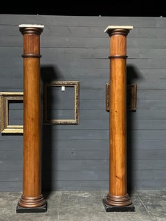 Pair 19th Century Architectural Columns