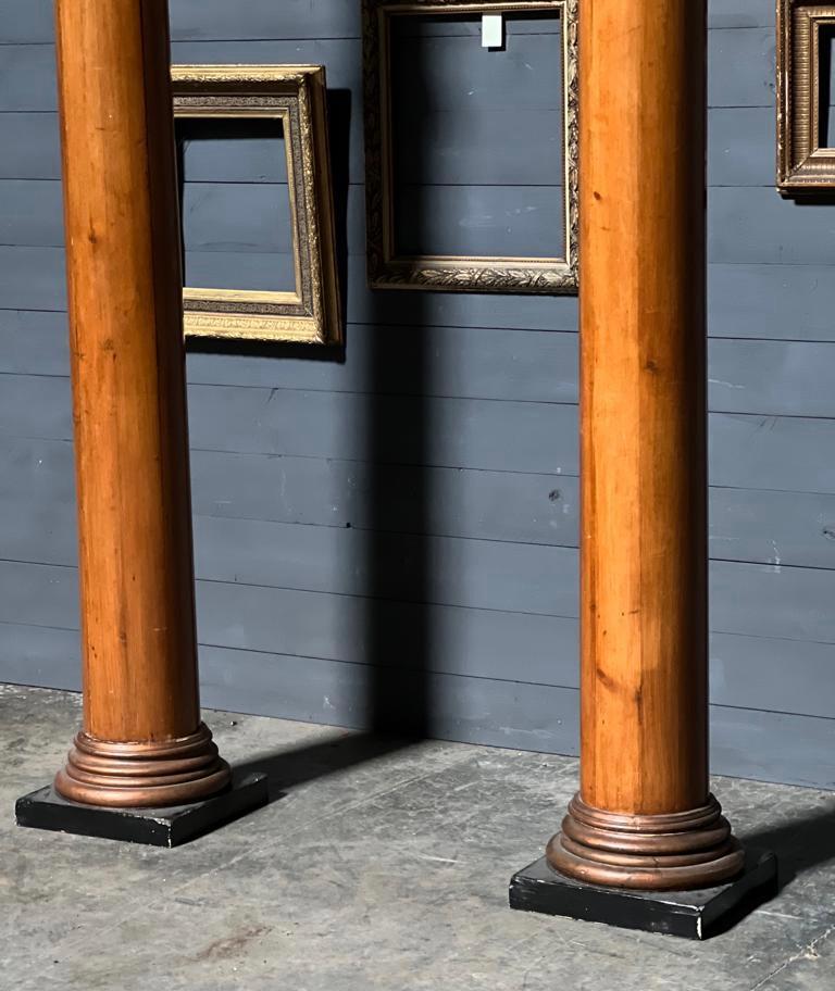 French Pair 19th Century Architectural Columns For Sale
