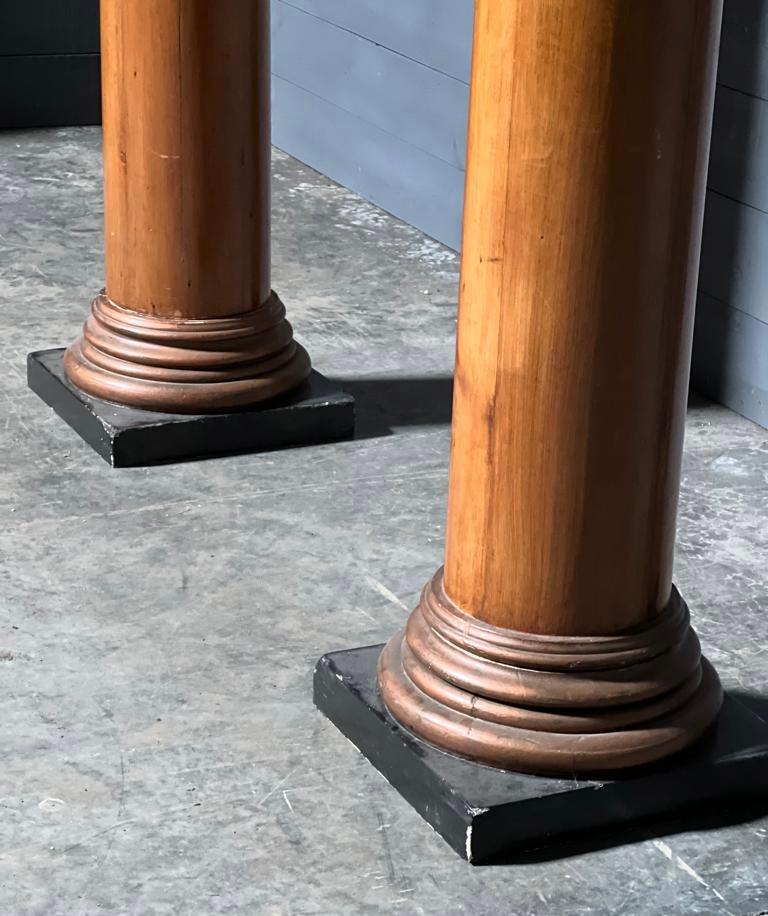 Pair 19th Century Architectural Columns In Good Condition For Sale In Seaford, GB