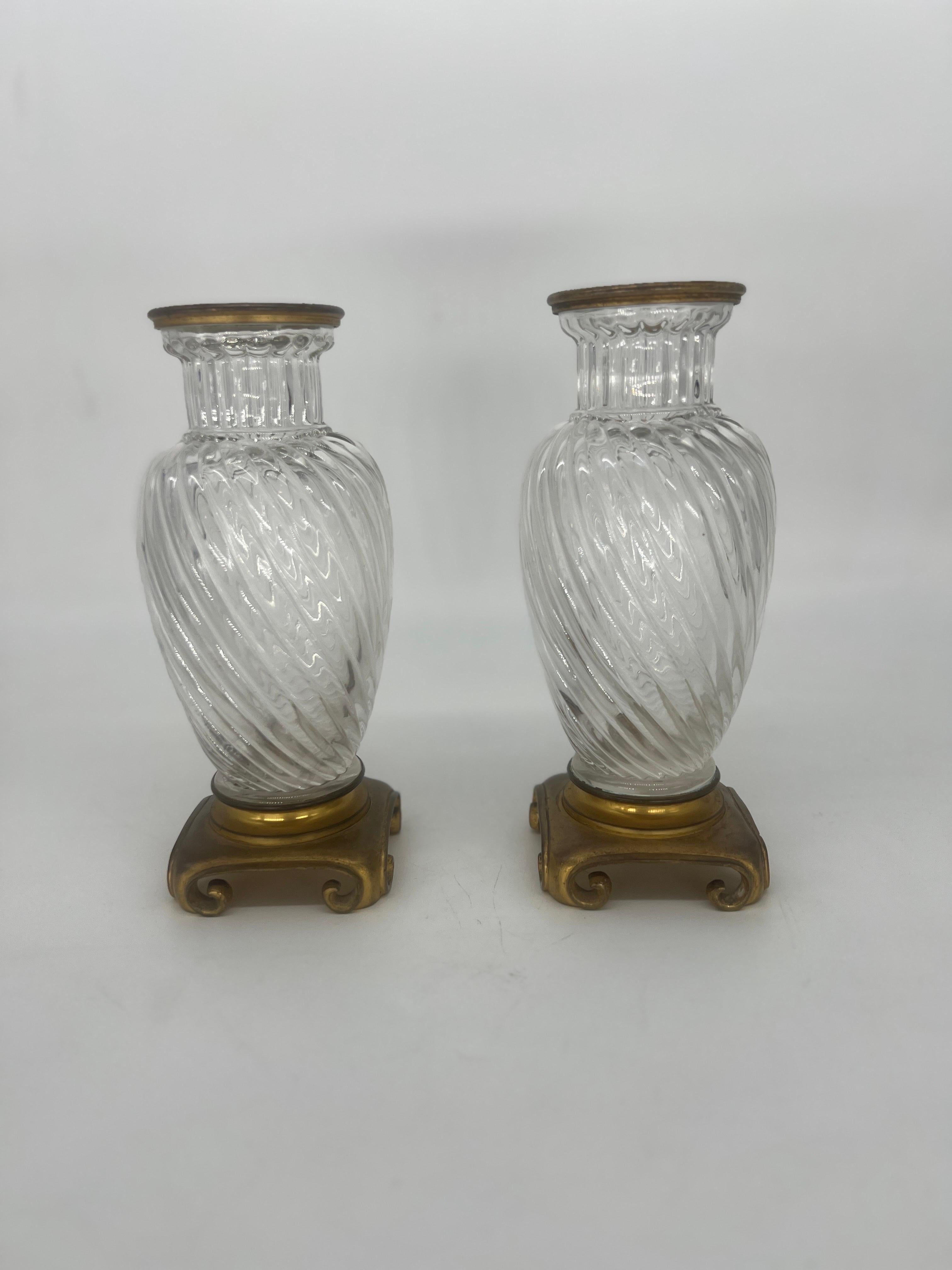 baccarat crystal vase patterns