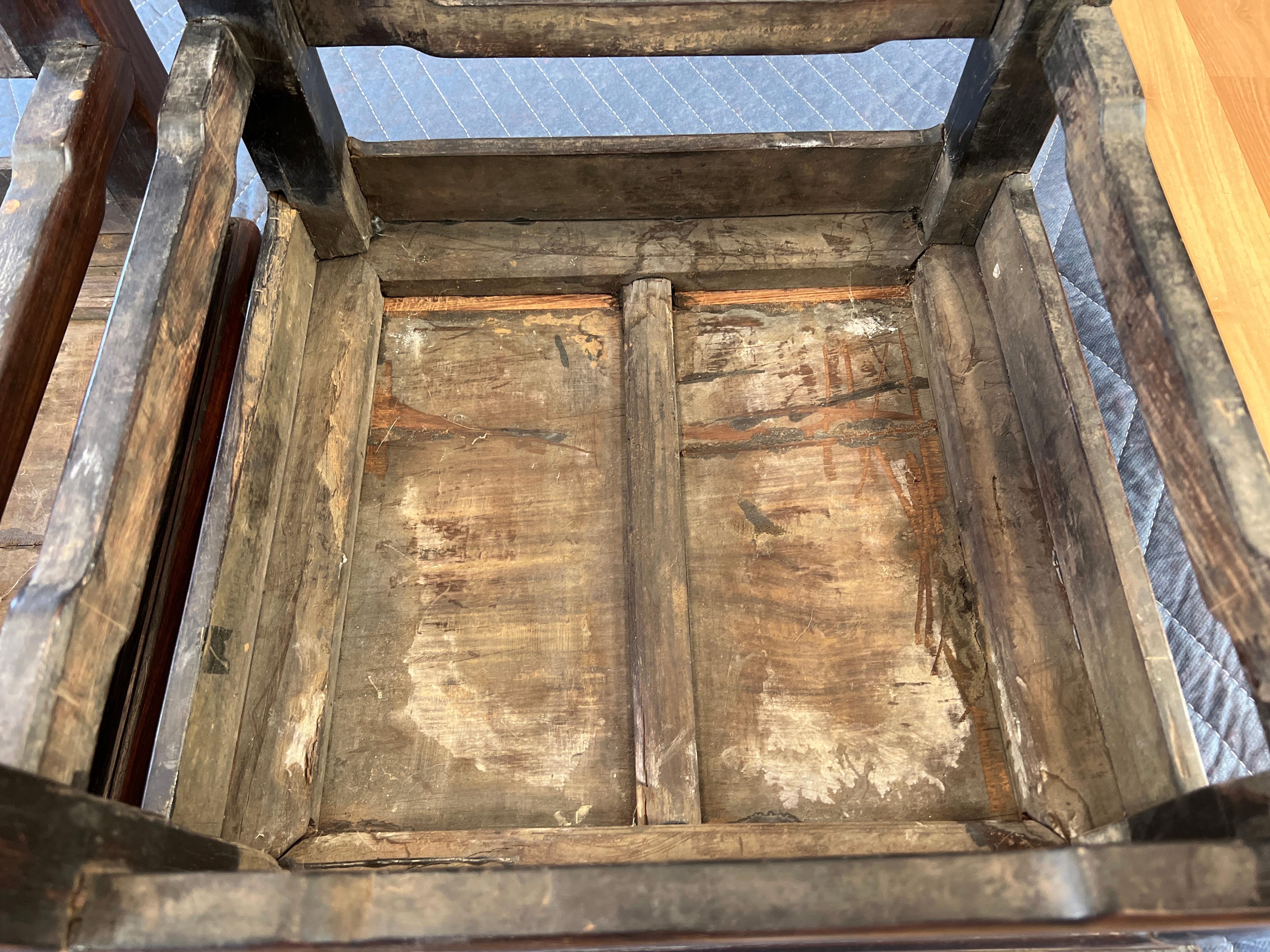 Pair 19th Century Chinese Zitan Wood Tea Tables 10