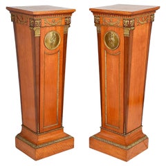 Antique Pair 19th Century Classical Pedestals
