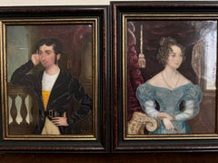 Pair 19th Century Derby Porcelain Plaques by William Corden