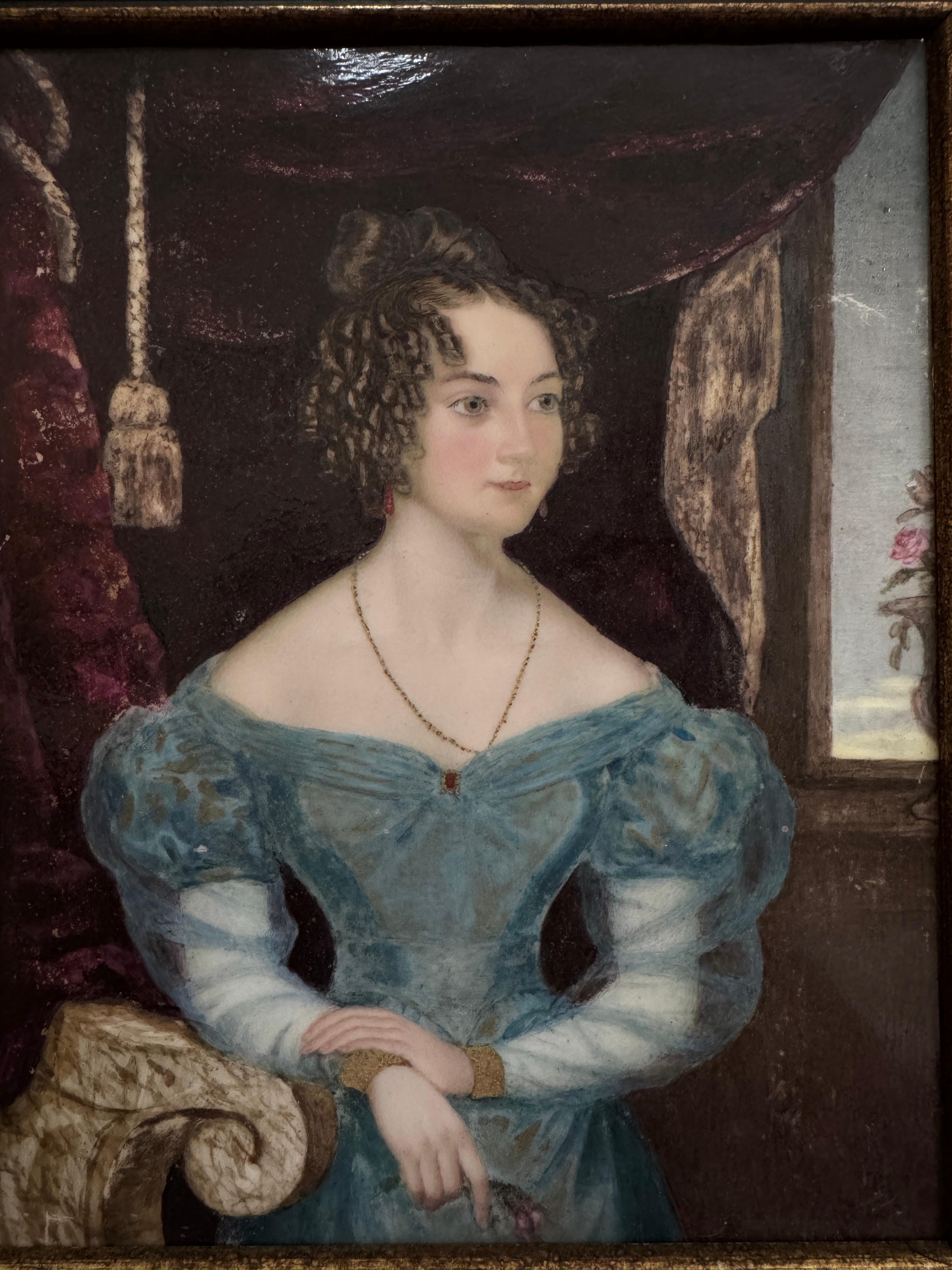British Pair 19th Century Derby Porcelain Plaques by William Corden For Sale
