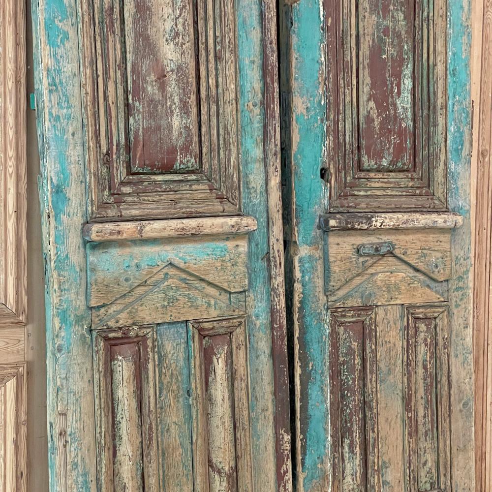 Pair 19th Century East European Oak Exterior Doors 2