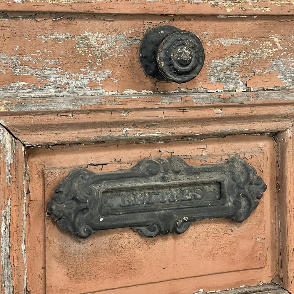 Paar Außentüren aus dem 19. Jahrhundert mit Schmiedeeisen im Angebot 5