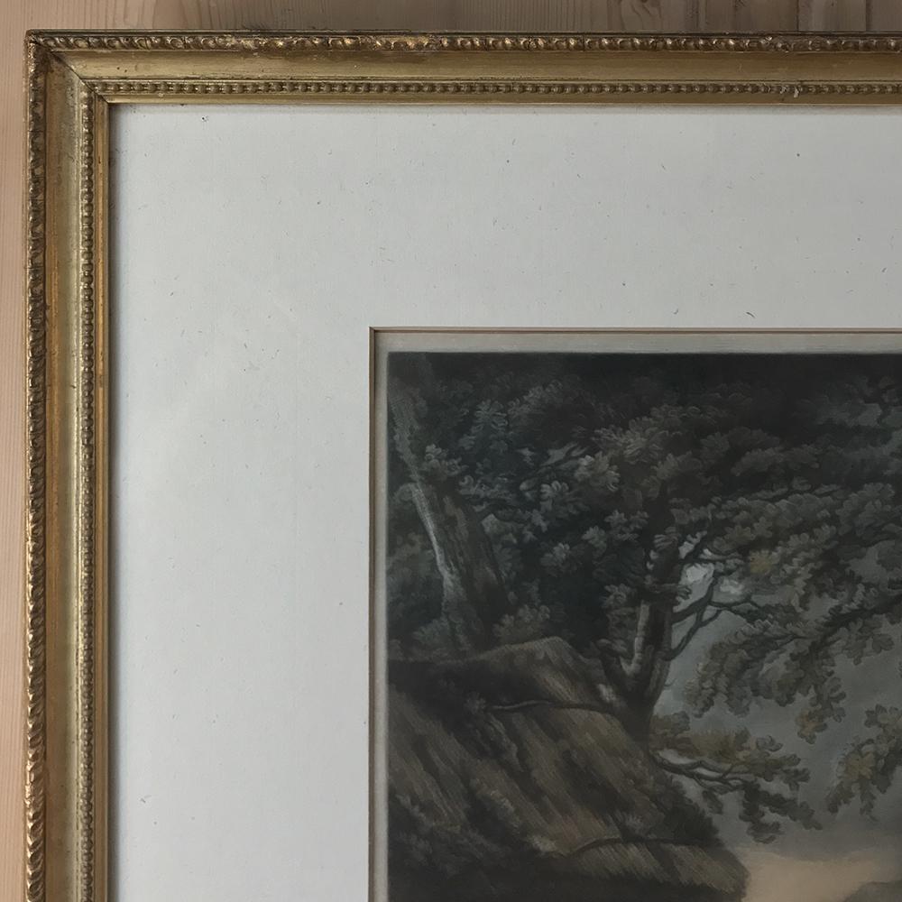 Pair of 19th Century Framed Hand-Colored Engravings 8