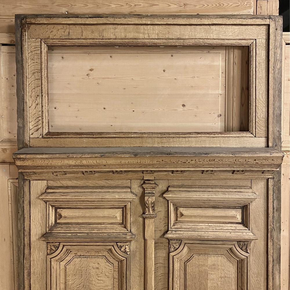 Pair of 19th Century French Exterior Doors in Frame 1