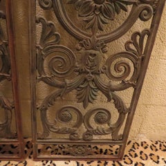 Pair of 19th Century French Iron Panels