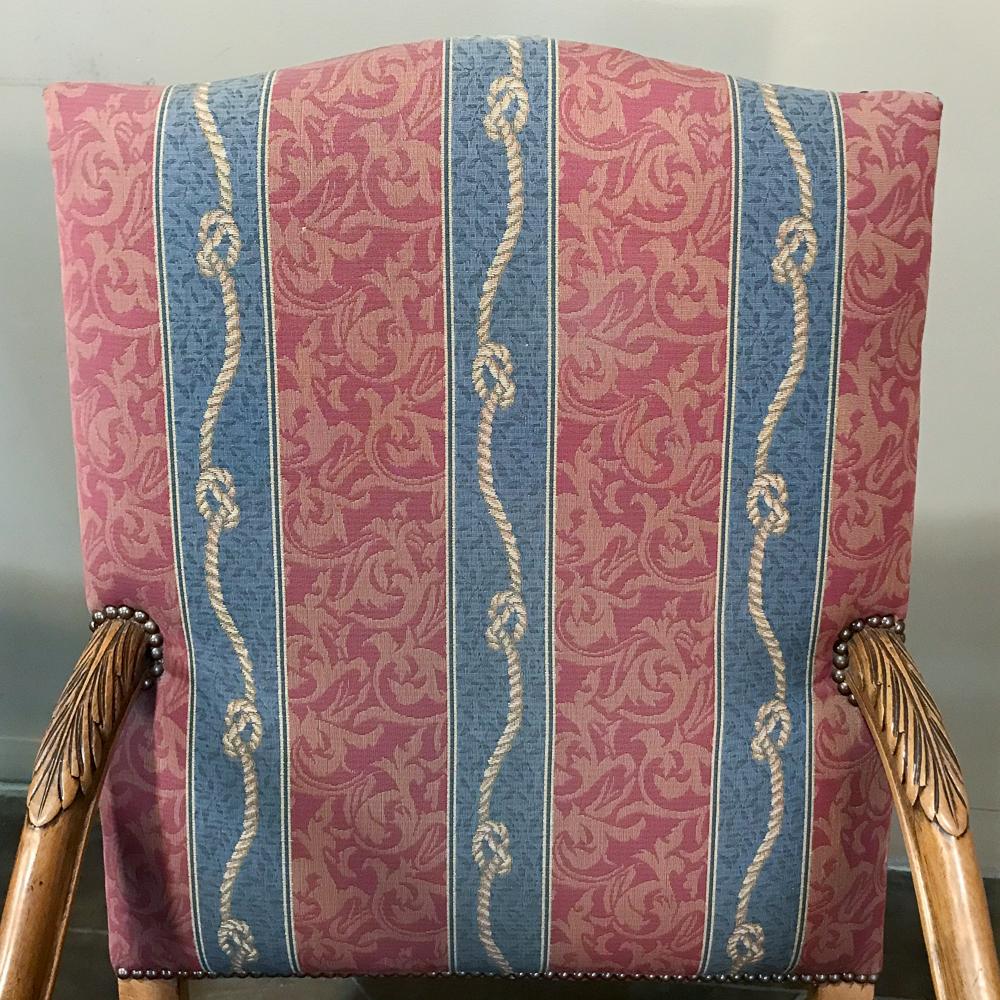Paire de fauteuils Louis XIII français du XIXe siècle du XIXe siècle en vente 1
