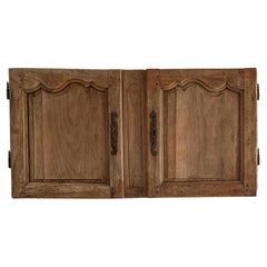 Used Pair 19th Century French Provincial Cupboard Doors