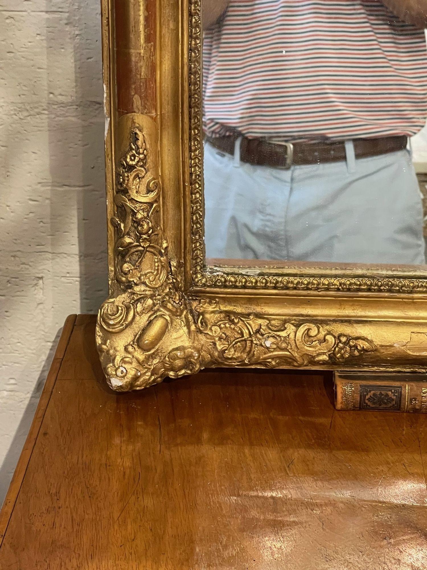 Paire de miroirs transitionnels français du 19ème siècle en vente 2