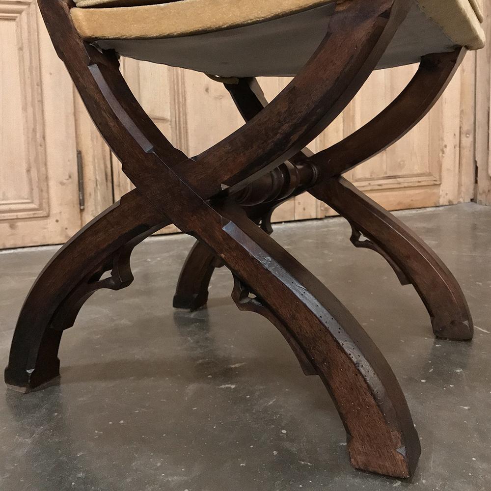 Pair of 19th Century Gothic Chairs 1