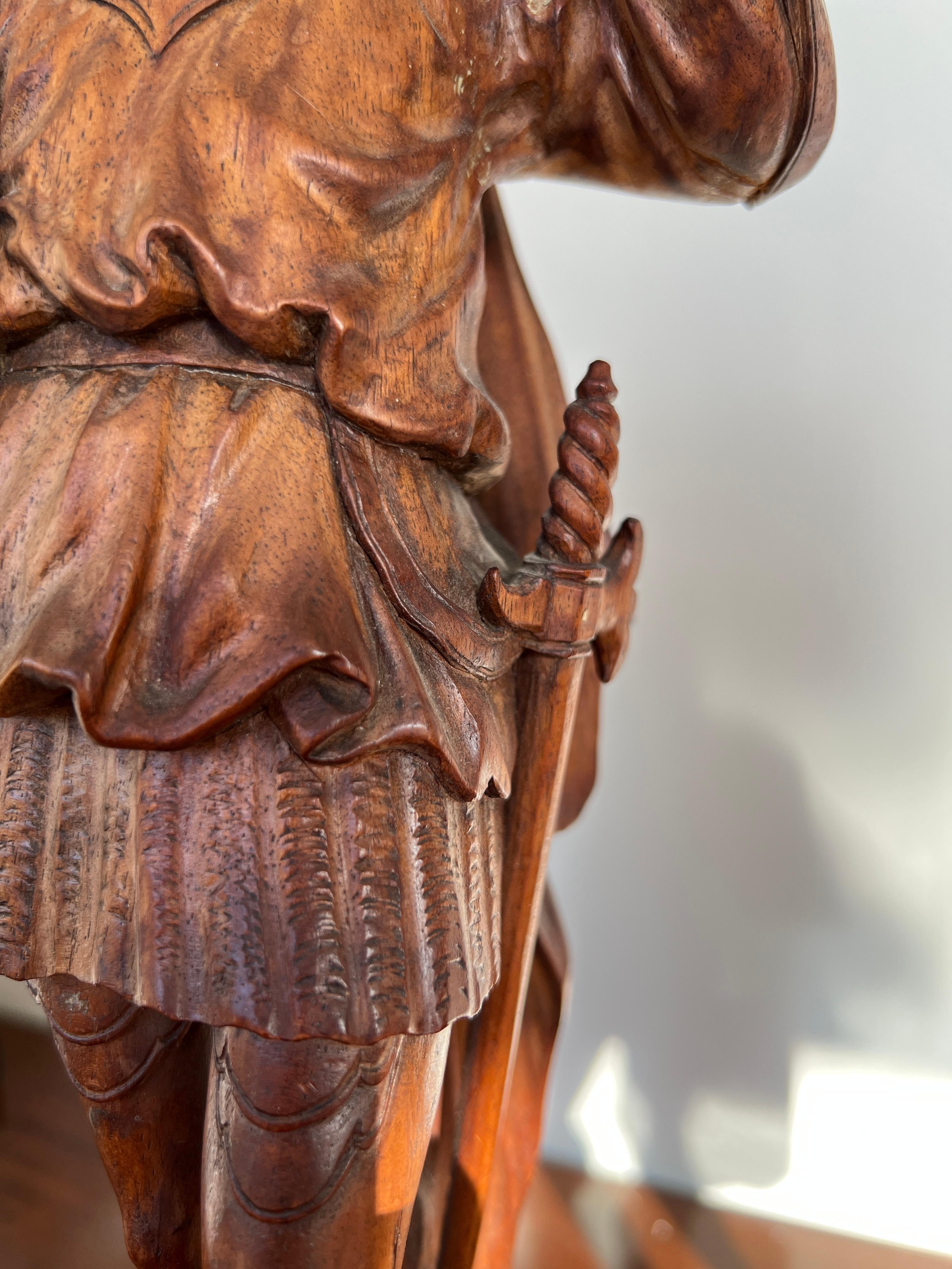 Pareja, Siglo XIX Figuras Renacentistas Italianas Soldados Españoles o Landsknecht en venta 3