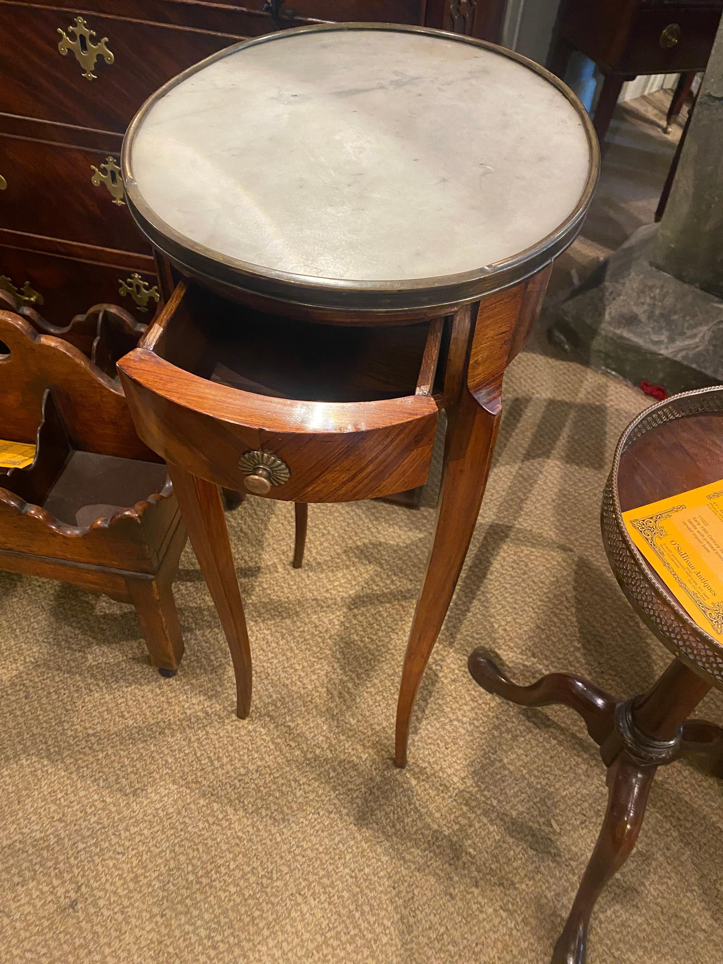 Pair 19th Century Kingwood French Side Tables In Excellent Condition For Sale In Dublin 8, IE