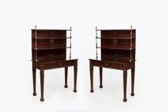 Pair 19th Century Hepplewhite Mahogany Chiffoniers