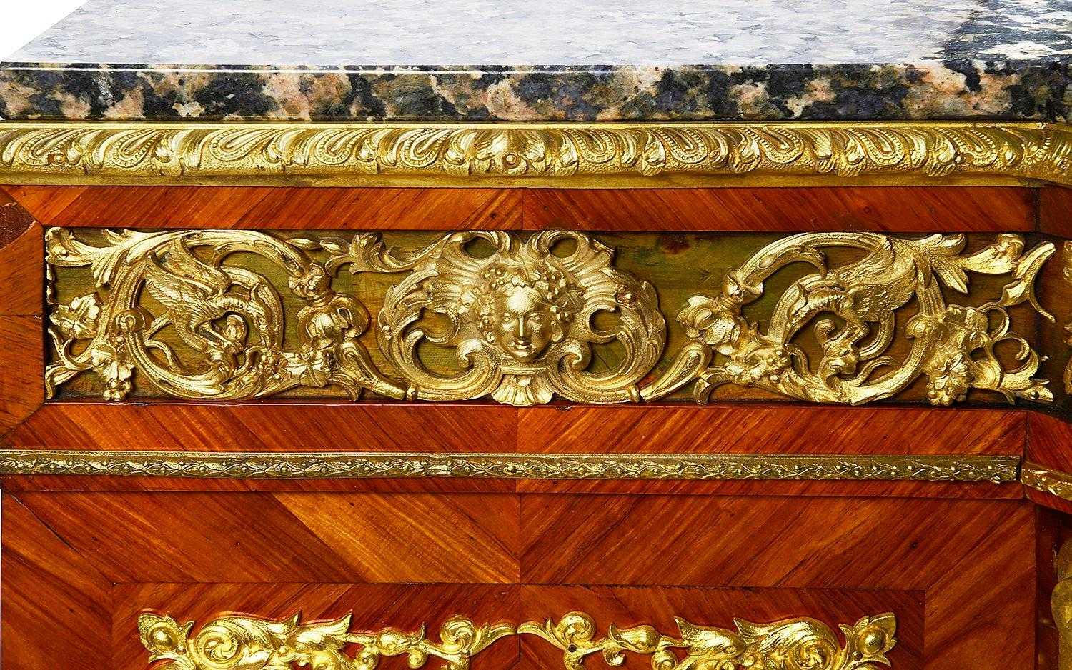Pair 19th Century Marquetry inlaid side cabinets. For Sale 8