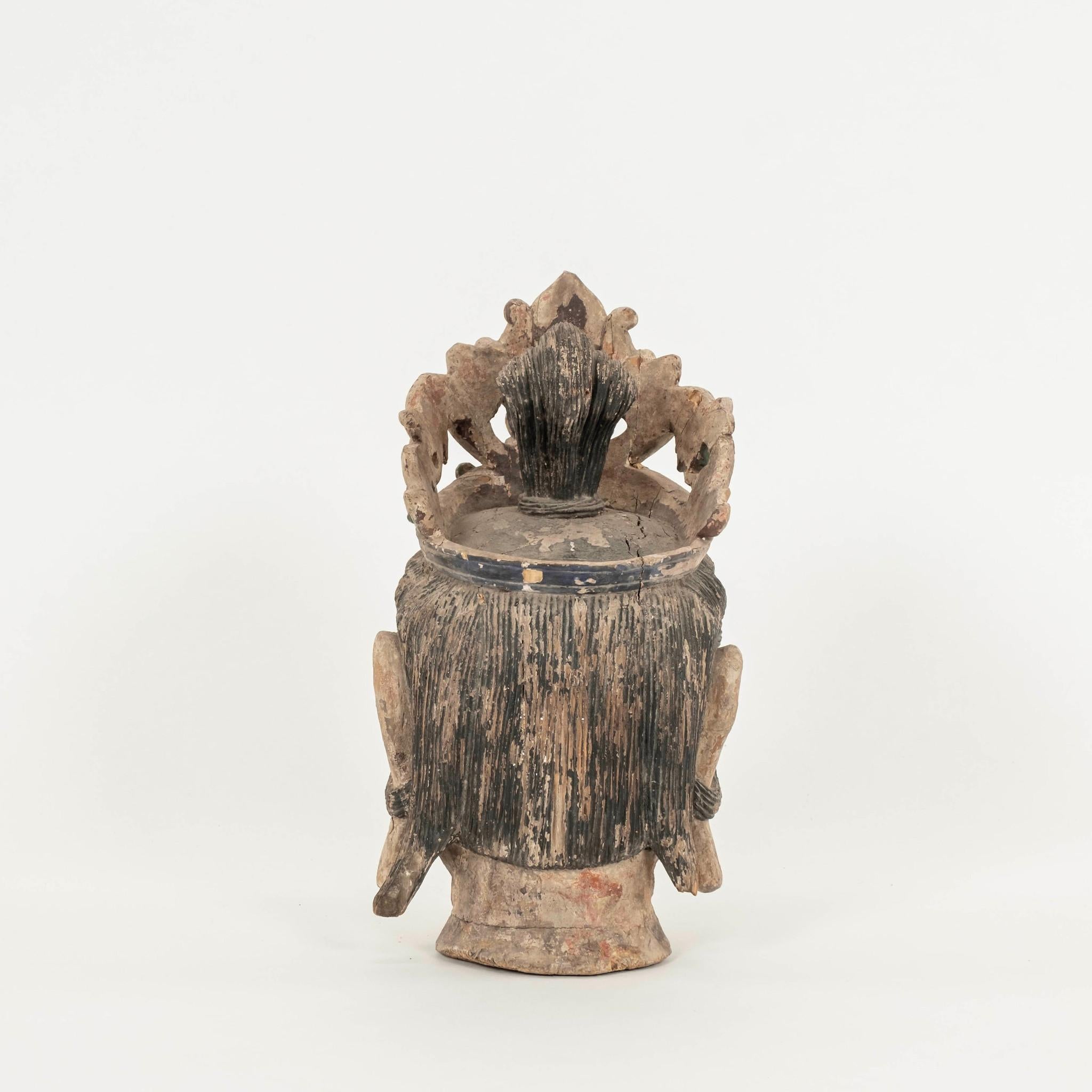 Pair Guanyin Bodhisattva Heads For Sale 3