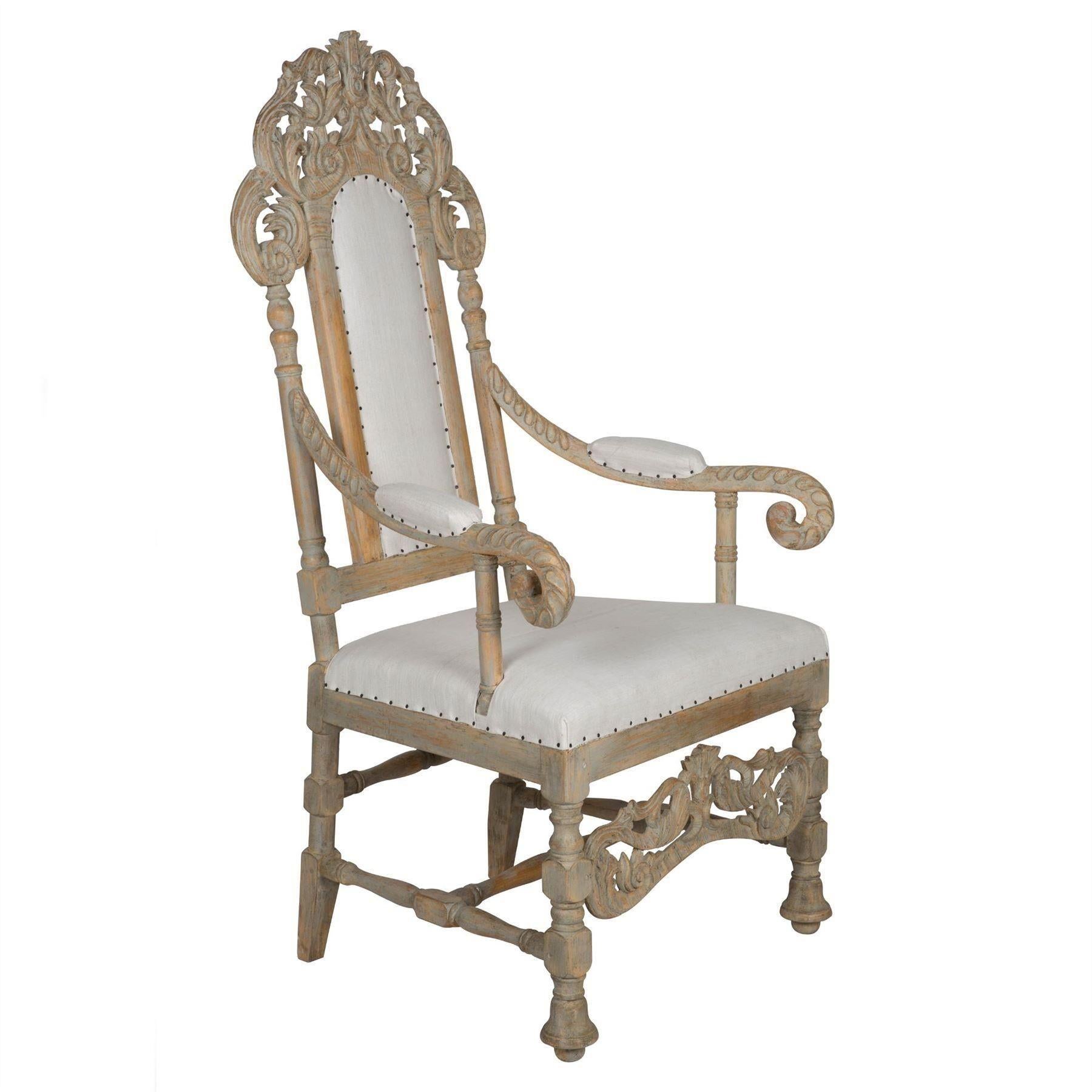 Una bella coppia di poltrone svedesi del XIX secolo.
La vernice è stata ritoccata.
Circa 1870.