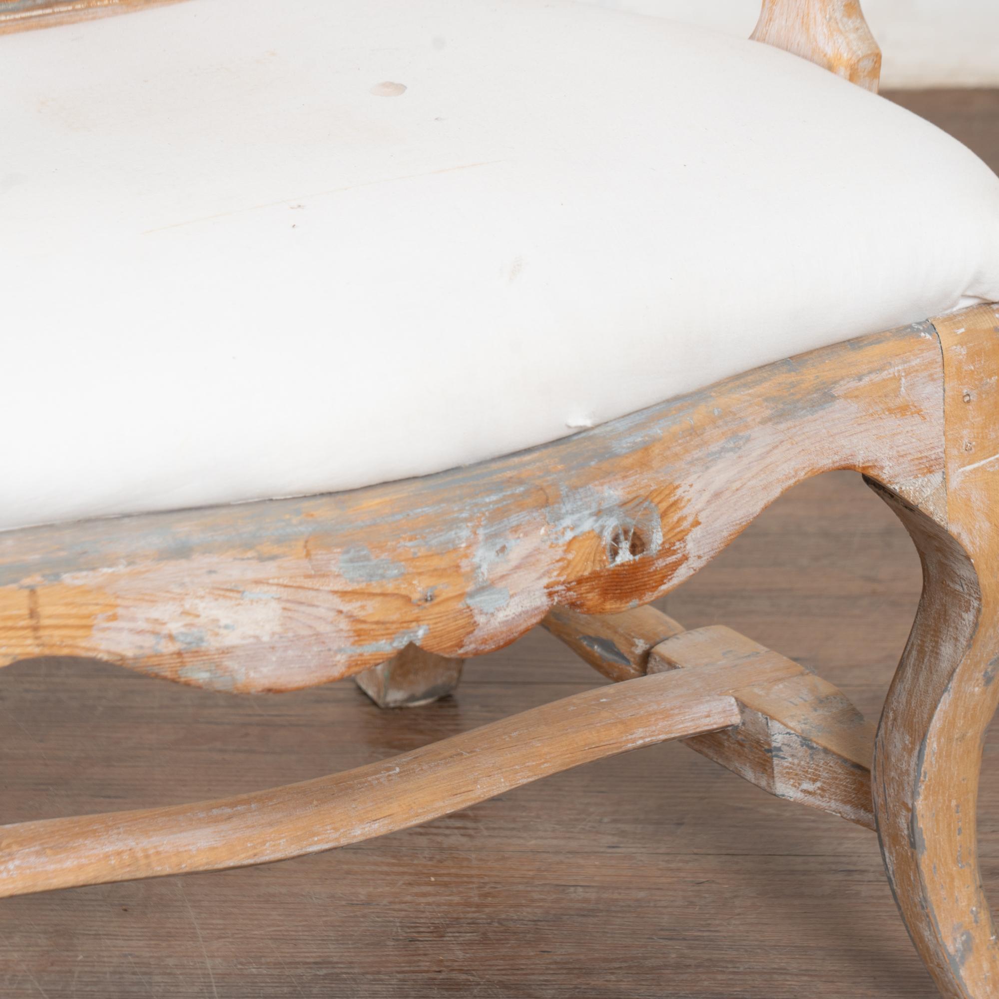 Pair, 19th Century Swedish Gustavian Armchairs For Sale 3