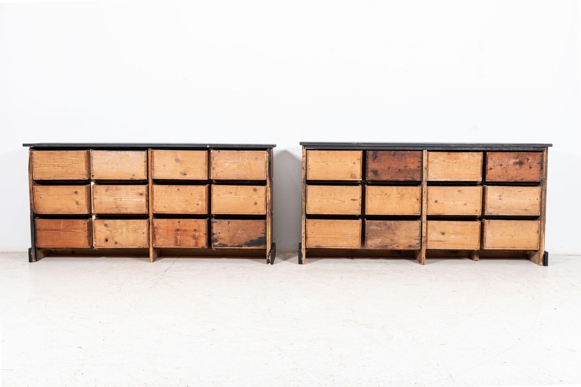 19thC French Printers Drawers For Sale 7