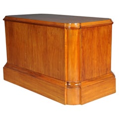 Par (2) de pedestales de madera con calidad de museo de la Colección Estatal de Arte de Dresde