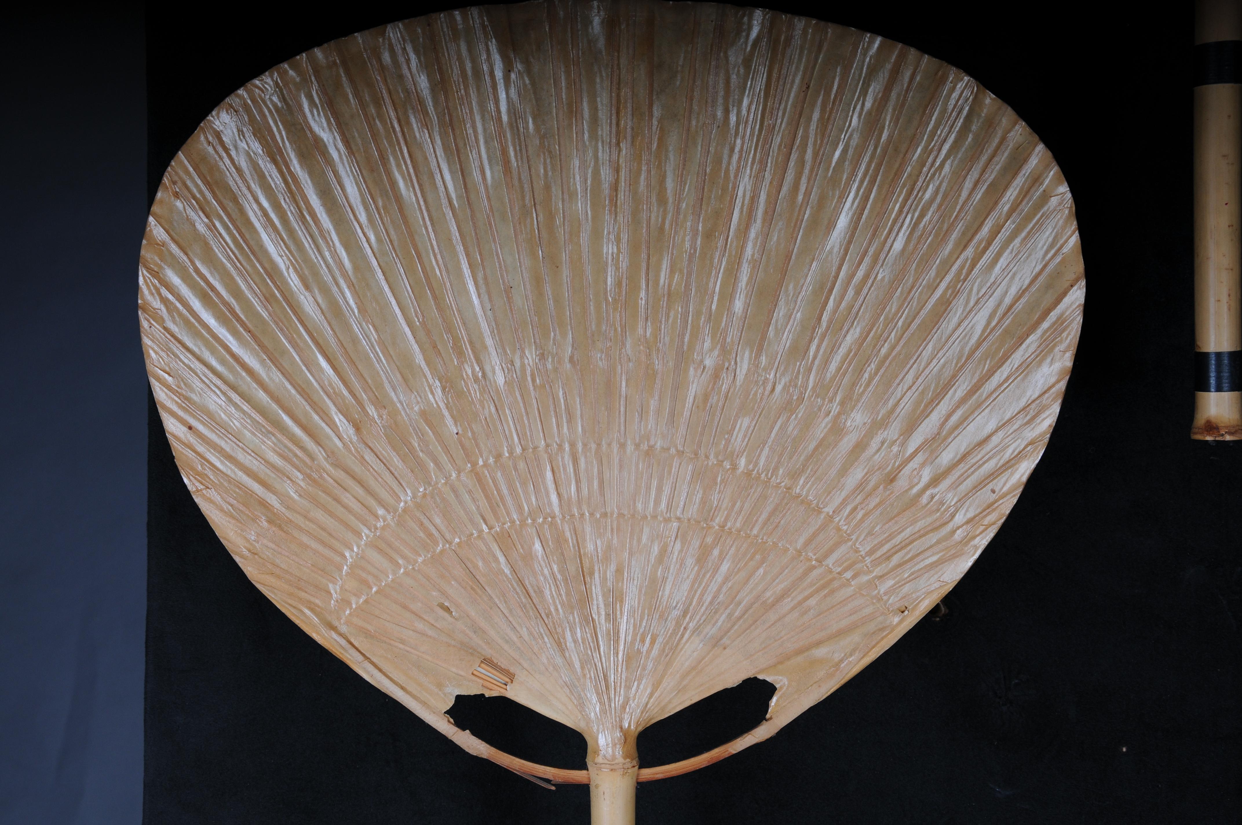 20th Century Pair (2) of iconic original Ingo Maurer wall sconces, model Uchiwa, a design cla For Sale