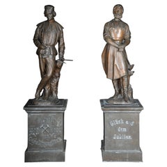 Zinc Statues