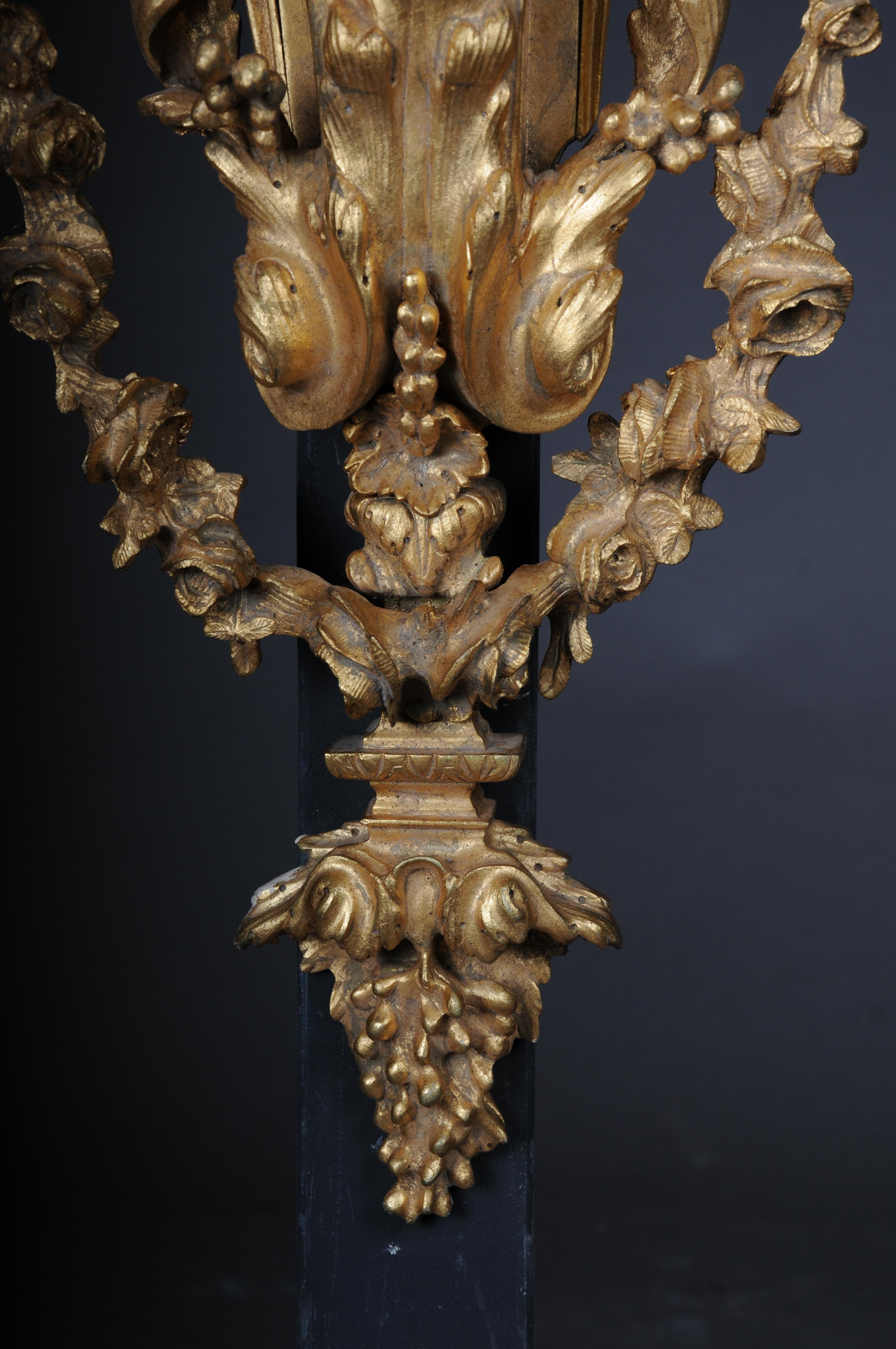 Pair (2) of Monumental Wall Sconce/Lamp Appliques Napoleon III For Sale 5