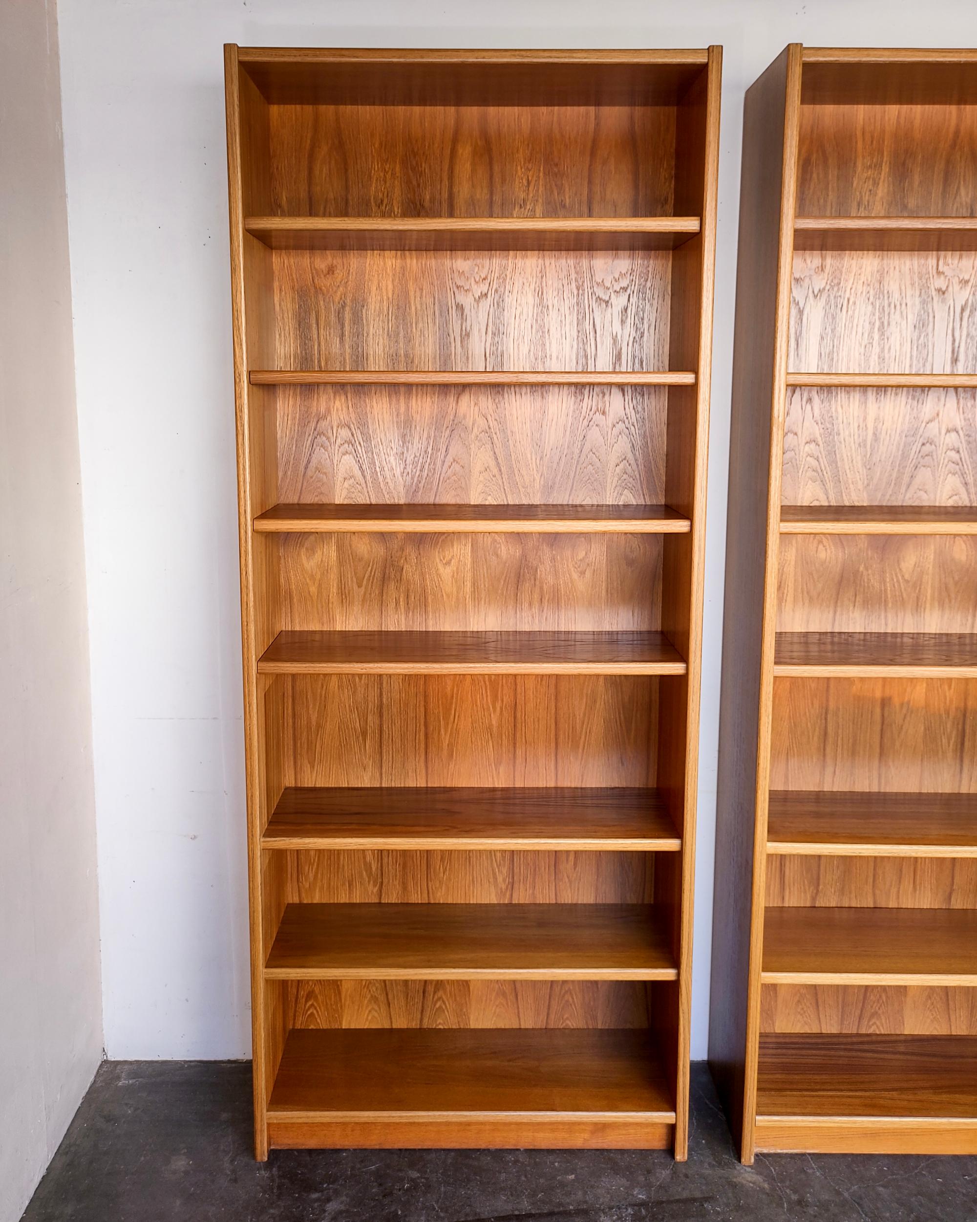 danish teak bookshelf