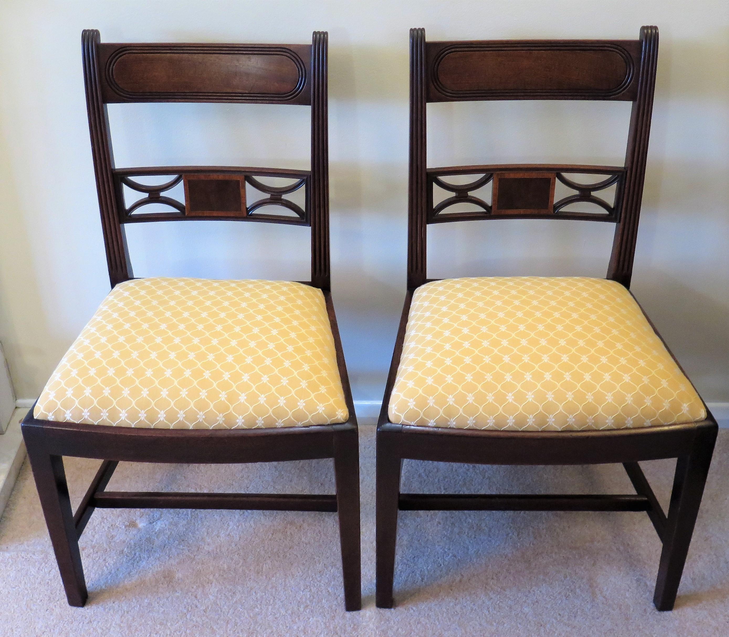 sheraton dining chairs