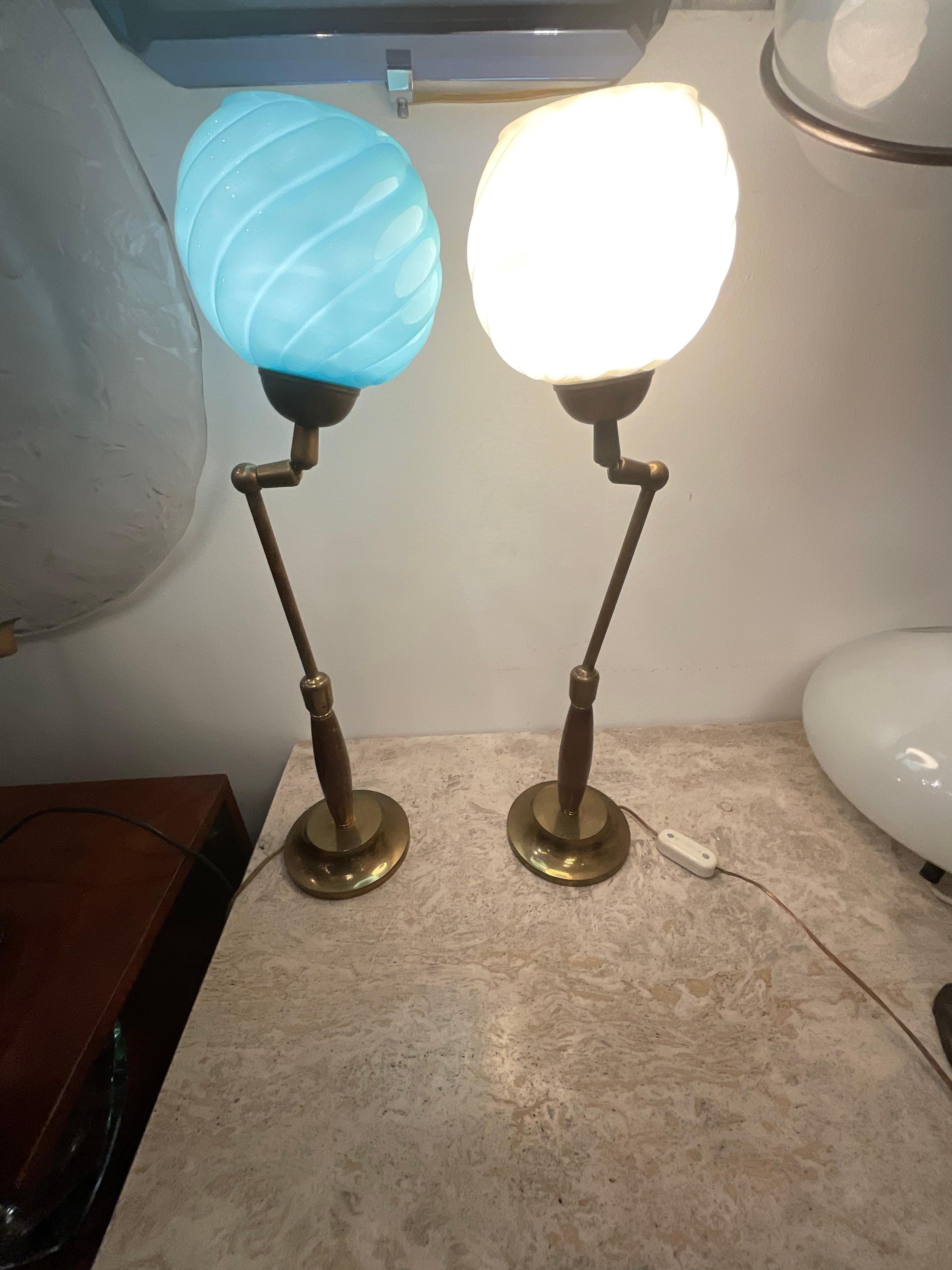 Pair a Table Lamp For Sale 3