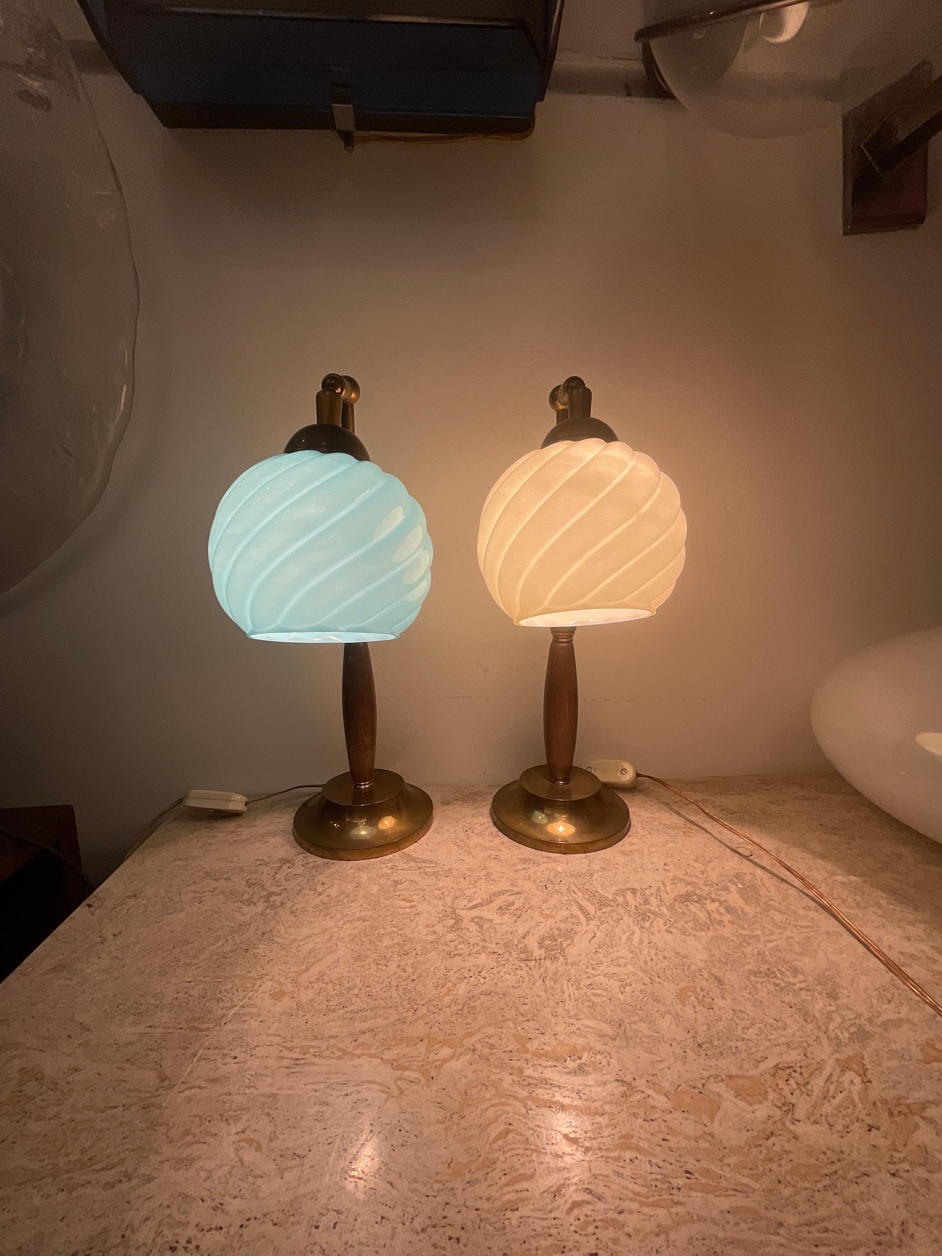 Pair a Table Lamp For Sale 1