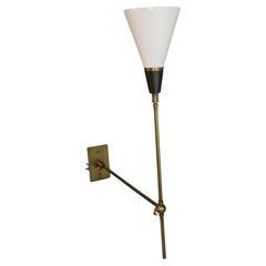 Pair Adjustable Wall Sconces 
