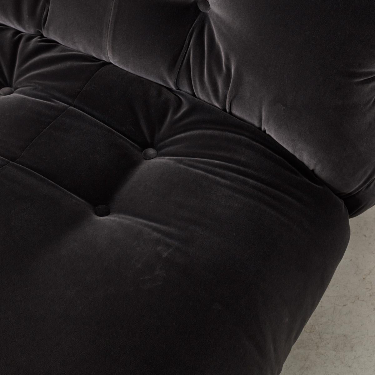 Pair Afra and Tobia Scarpa Soriana Lounge Chairs for Cassina, Italy, 1970s 3