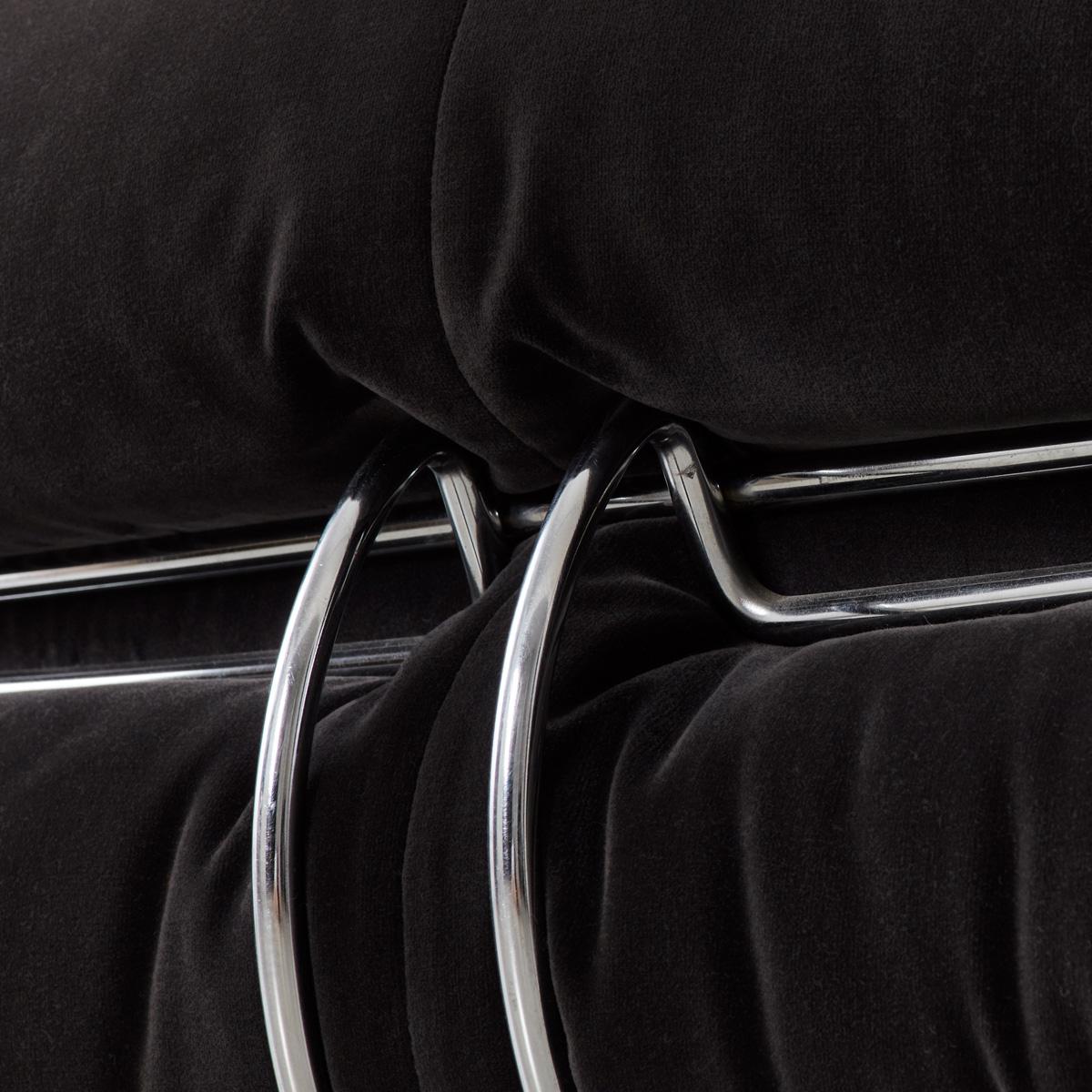Pair Afra and Tobia Scarpa Soriana Lounge Chairs for Cassina, Italy, 1970s 5