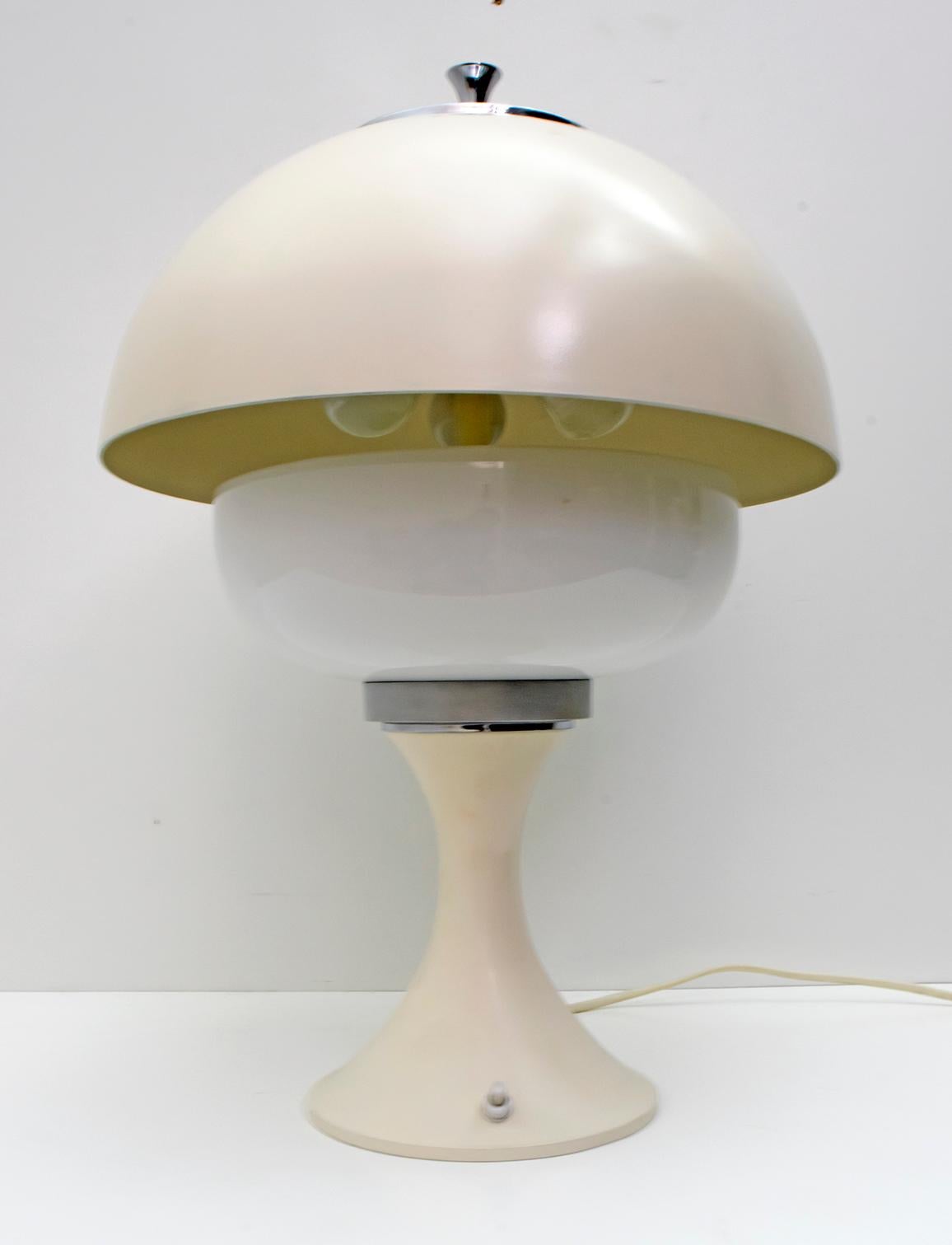 Pair of After Gaetano Sciolari Midcentury Italian Lamps, 1960s For Sale 4