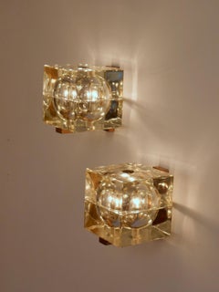 Pair Alessandro Mendini wall lights.