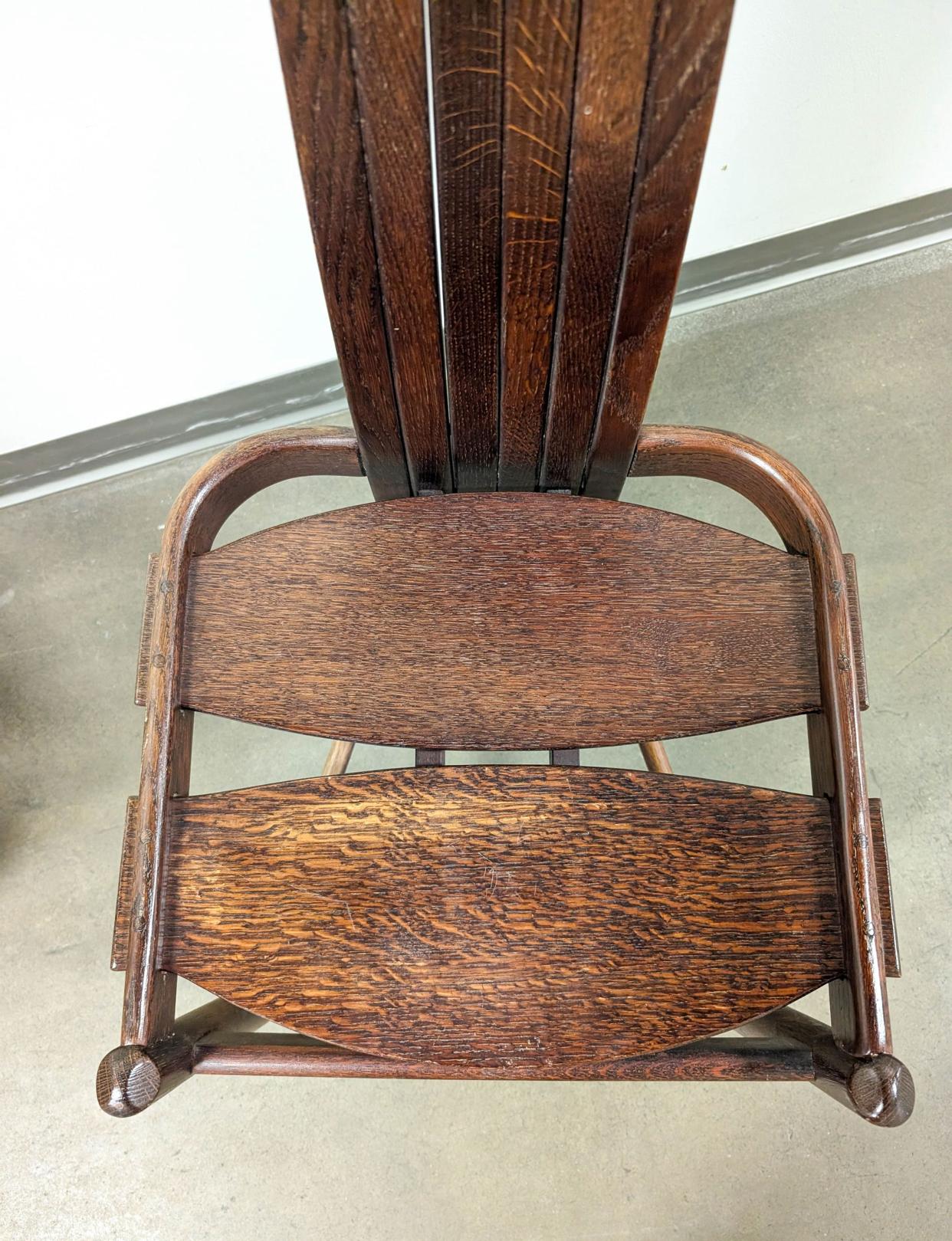 Late 20th Century Pair Allmilmo High Back Dining Chairs For Sale
