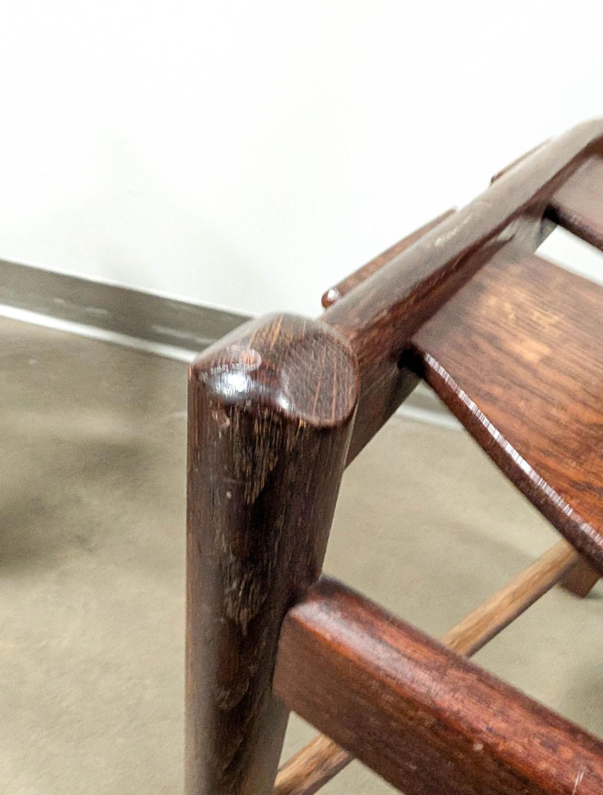 Pair Allmilmo High Back Dining Chairs For Sale 1