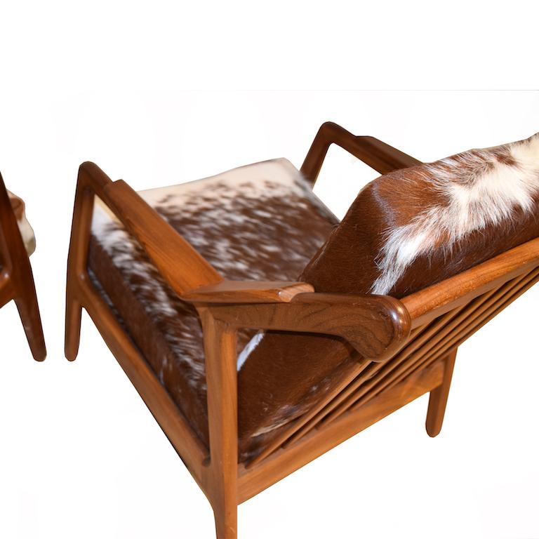 Hand-Crafted Pair Amchairs by H. Brockmann-Petersen