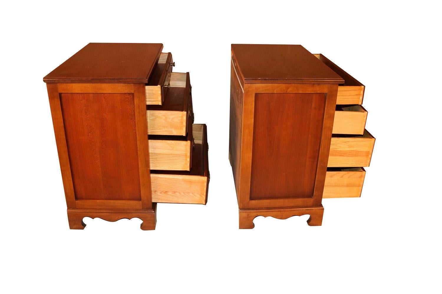 Late 20th Century Pair of American Permacraft Bachelor’s Chests
