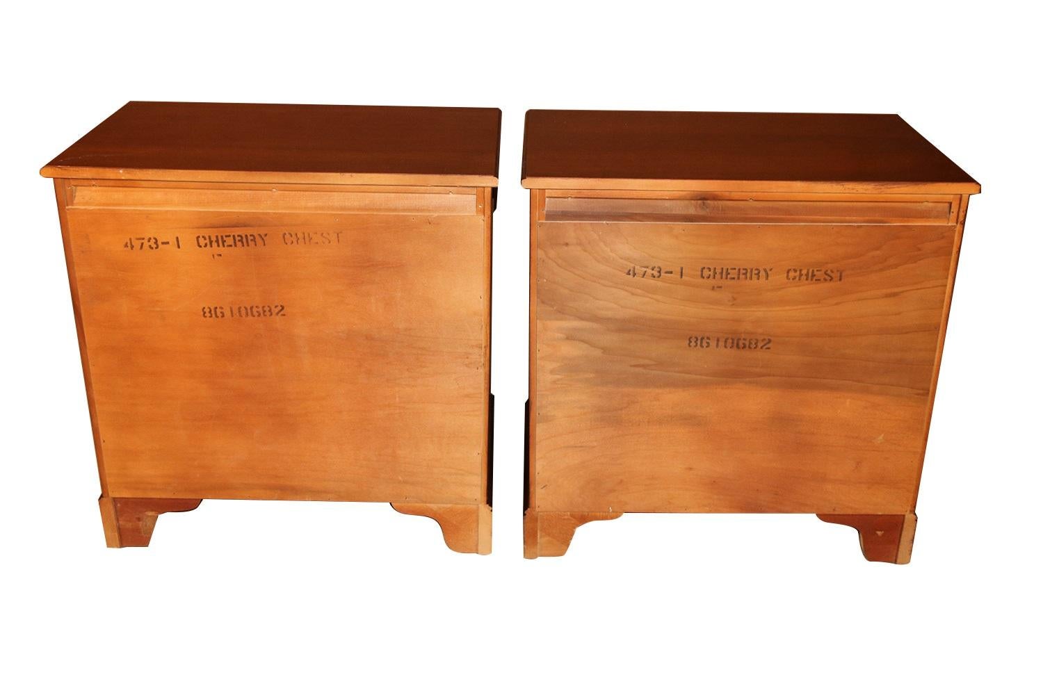 Brass Pair of American Permacraft Bachelor’s Chests