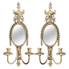 Pareja de apliques antiguos Adams Design Circa 1940