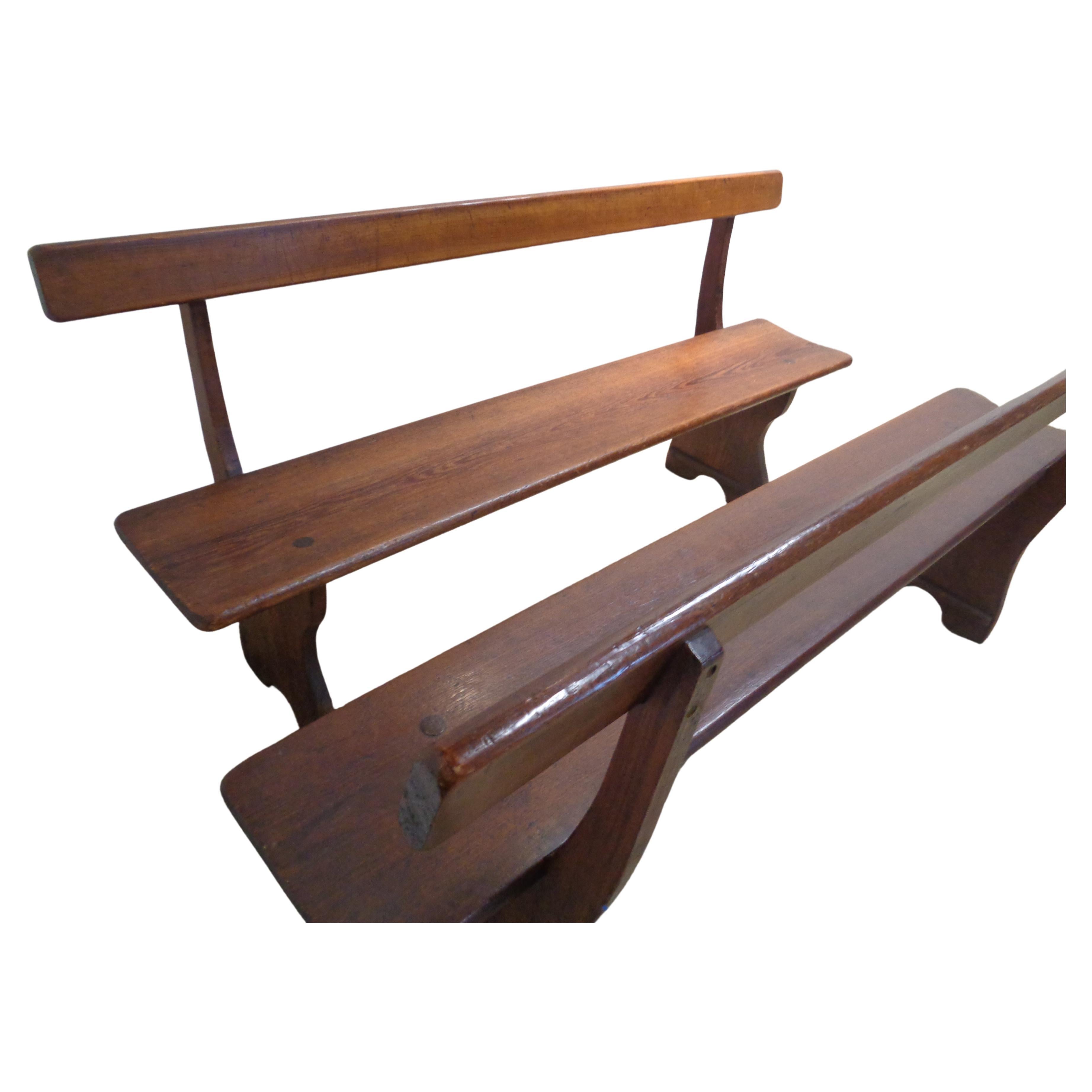  Exceptional Antique American Country Benches For Sale 5