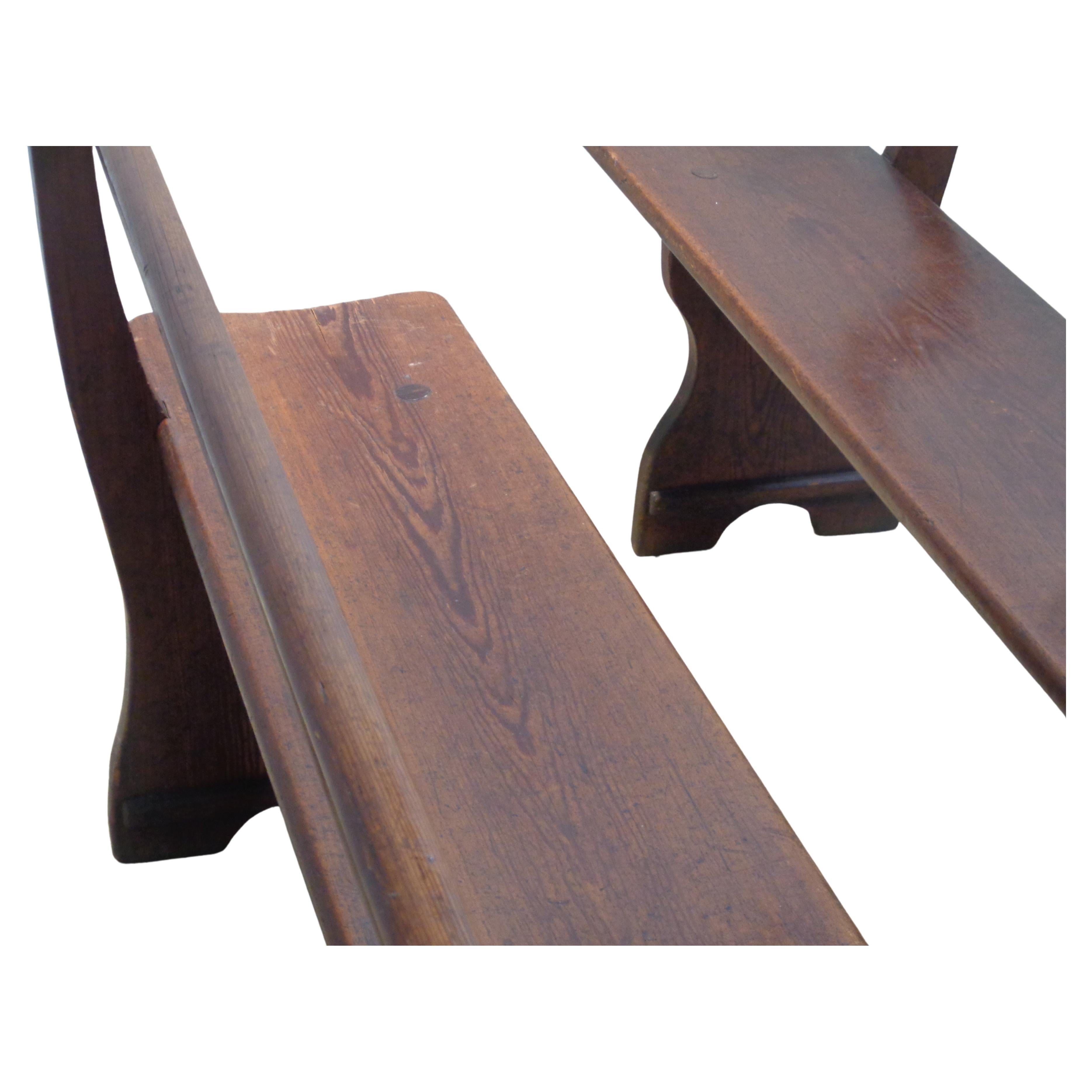  Exceptional Antique American Country Benches For Sale 8