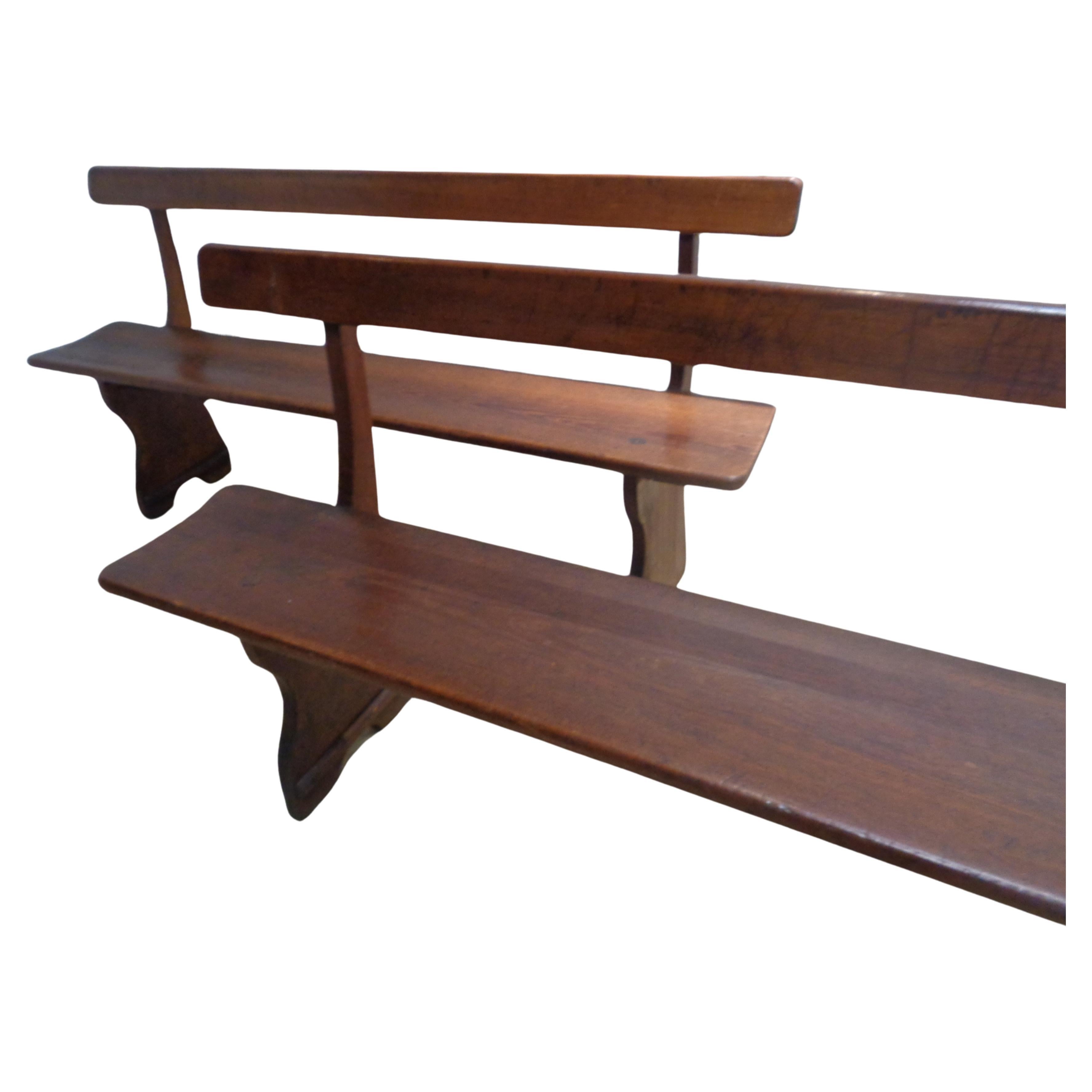  Exceptional Antique American Country Benches For Sale 9