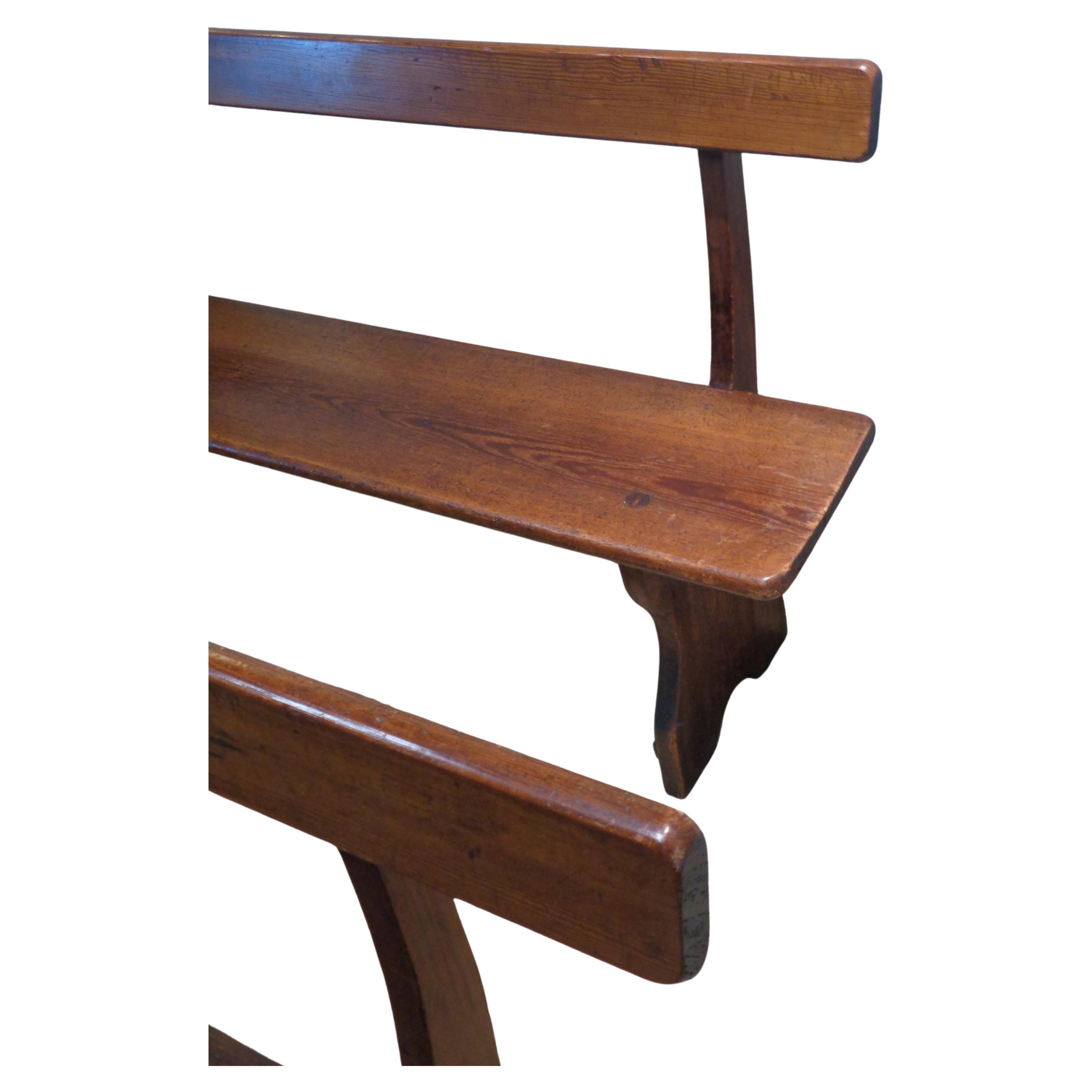  Exceptional Antique American Country Benches For Sale 3
