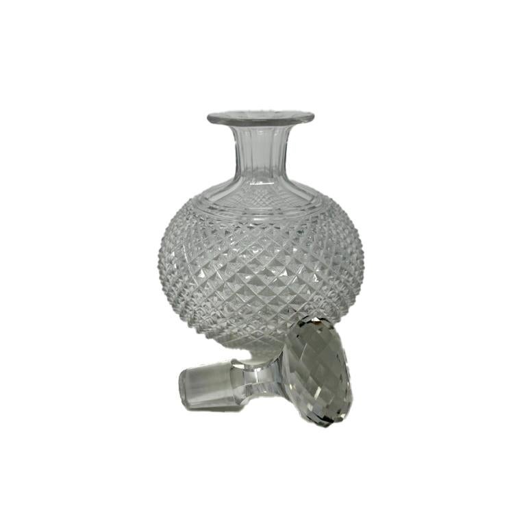Paire de flacons à parfum anciens en cristal taillé américain, vers 1860. Bon état - En vente à New Orleans, LA